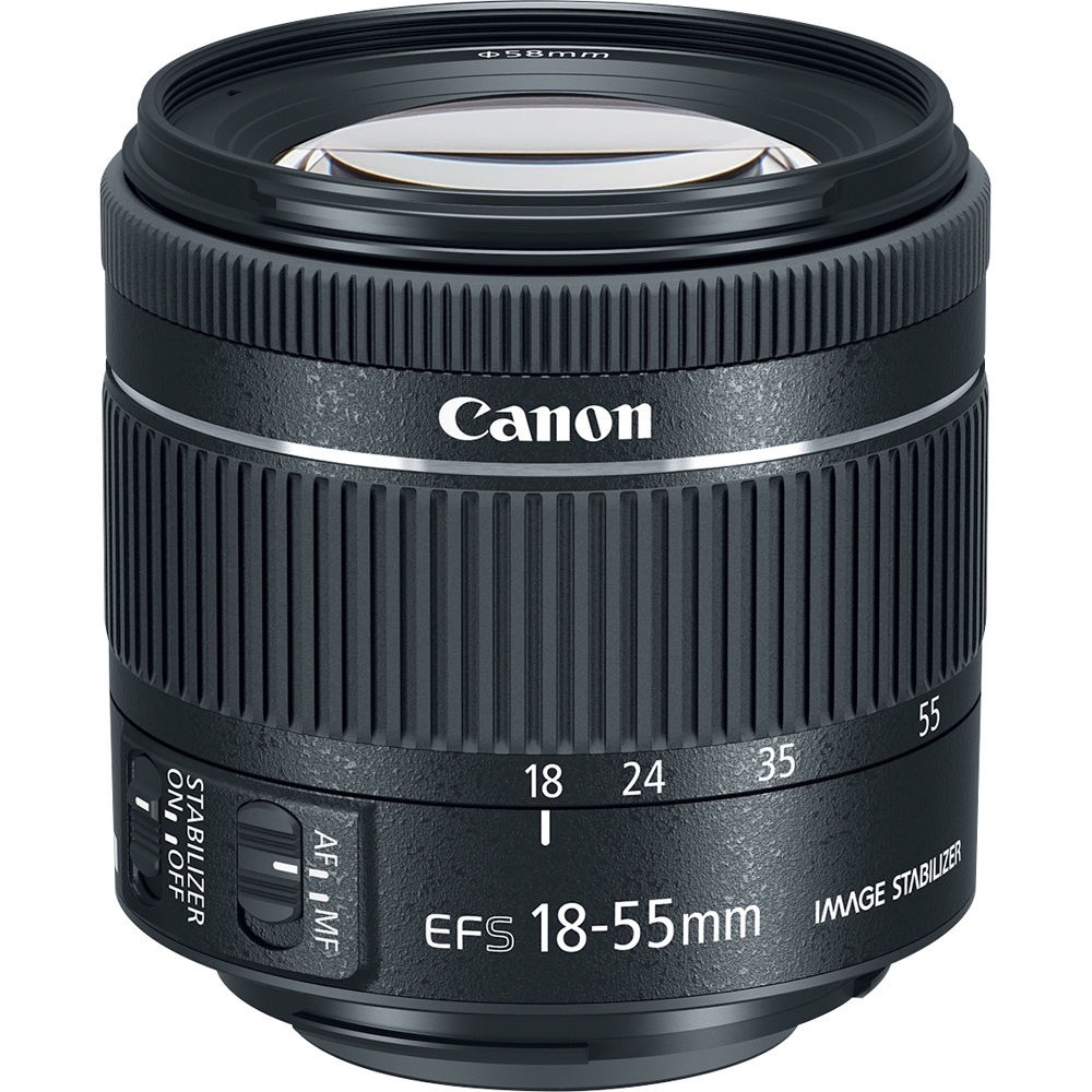 Canon EFS 18-55mm Lens - Black